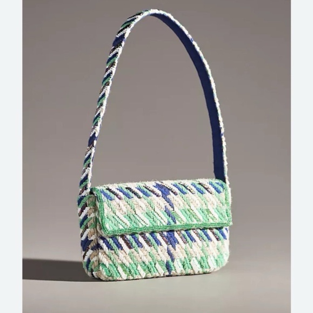 Anthropologie Fiona Beaded Bag